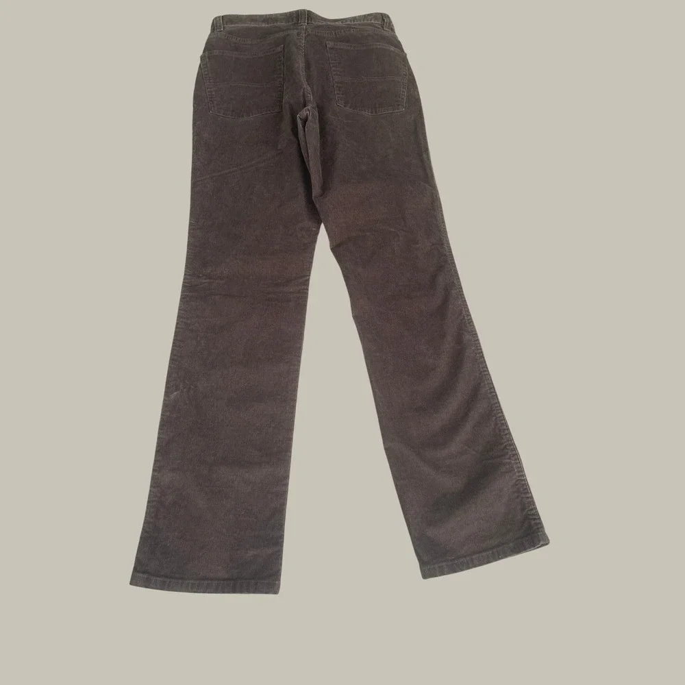 LL Bean Mens Standard Fit Corduroy Pants Brown 32x32 502837 New With Tags